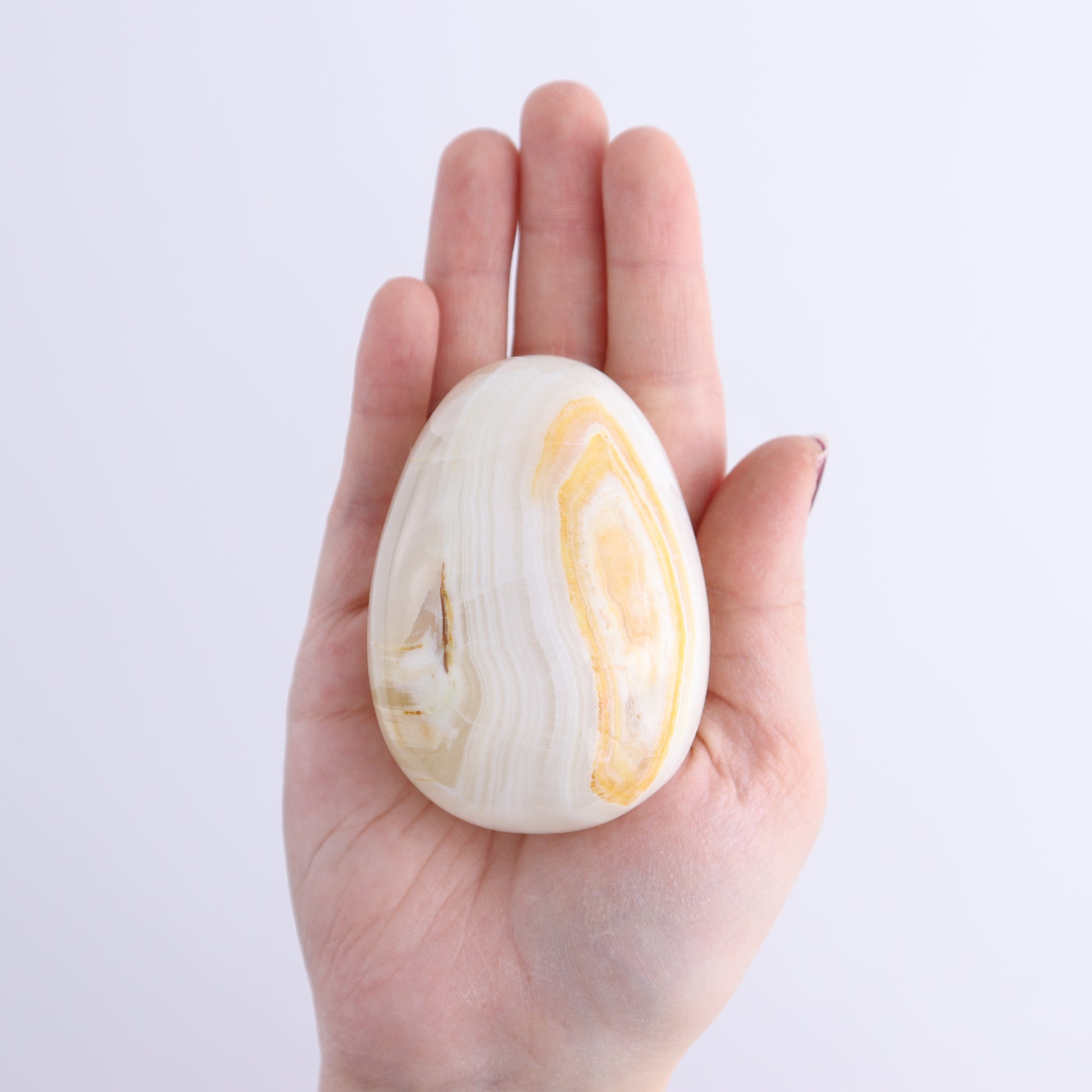 White Onyx Eggs Set of 6 - Expert Wholesale and Supplier of Wholesale Crystals & Bulk Gemstones, ["Calcite","Eggs","Mexico"]