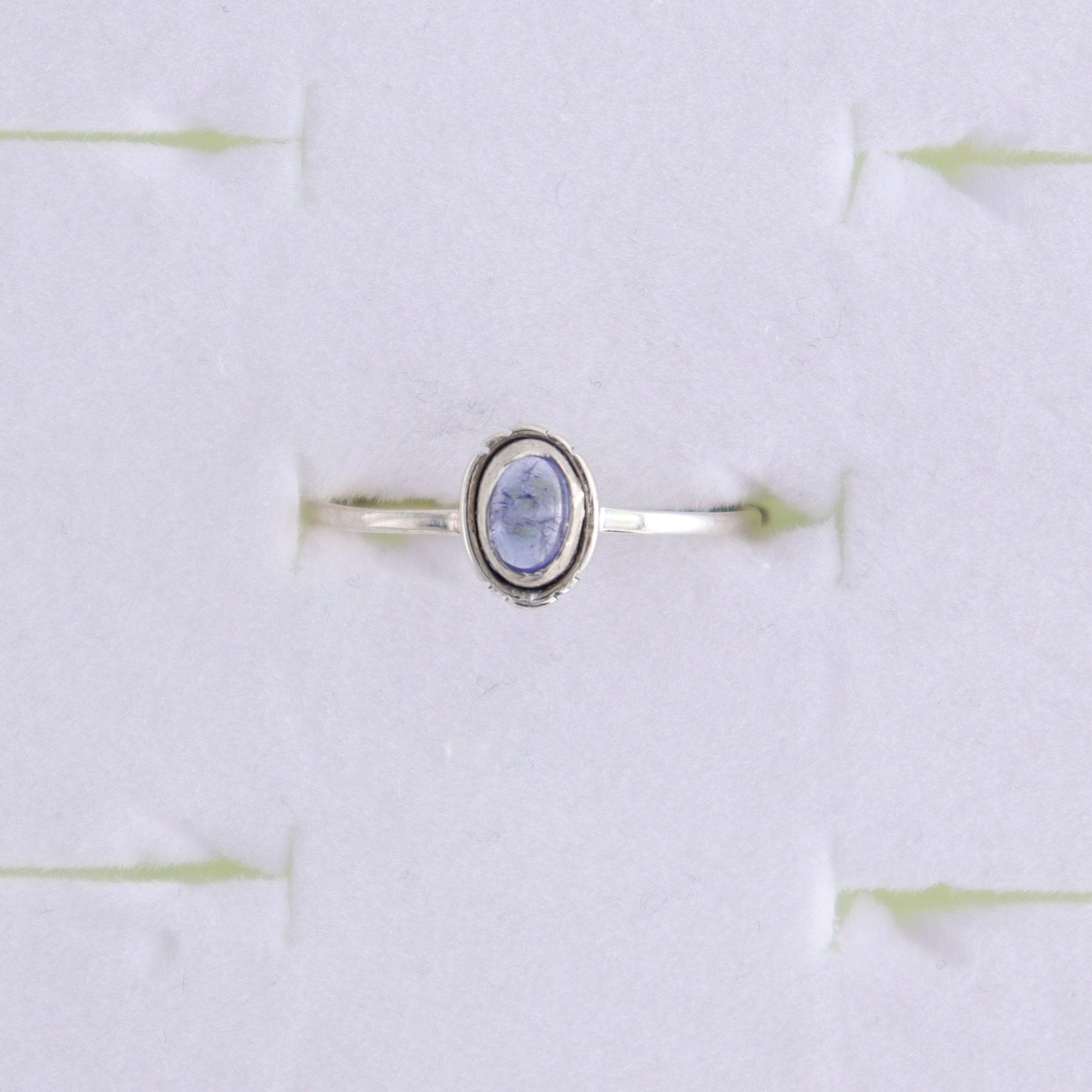 Tanzinite Rings Set of 5 (Ring Holders Not Included) - Expert Wholesale and Supplier of Wholesale Crystals & Bulk Gemstones, ["Ring","rings","sterling silver","Tanzinite"]