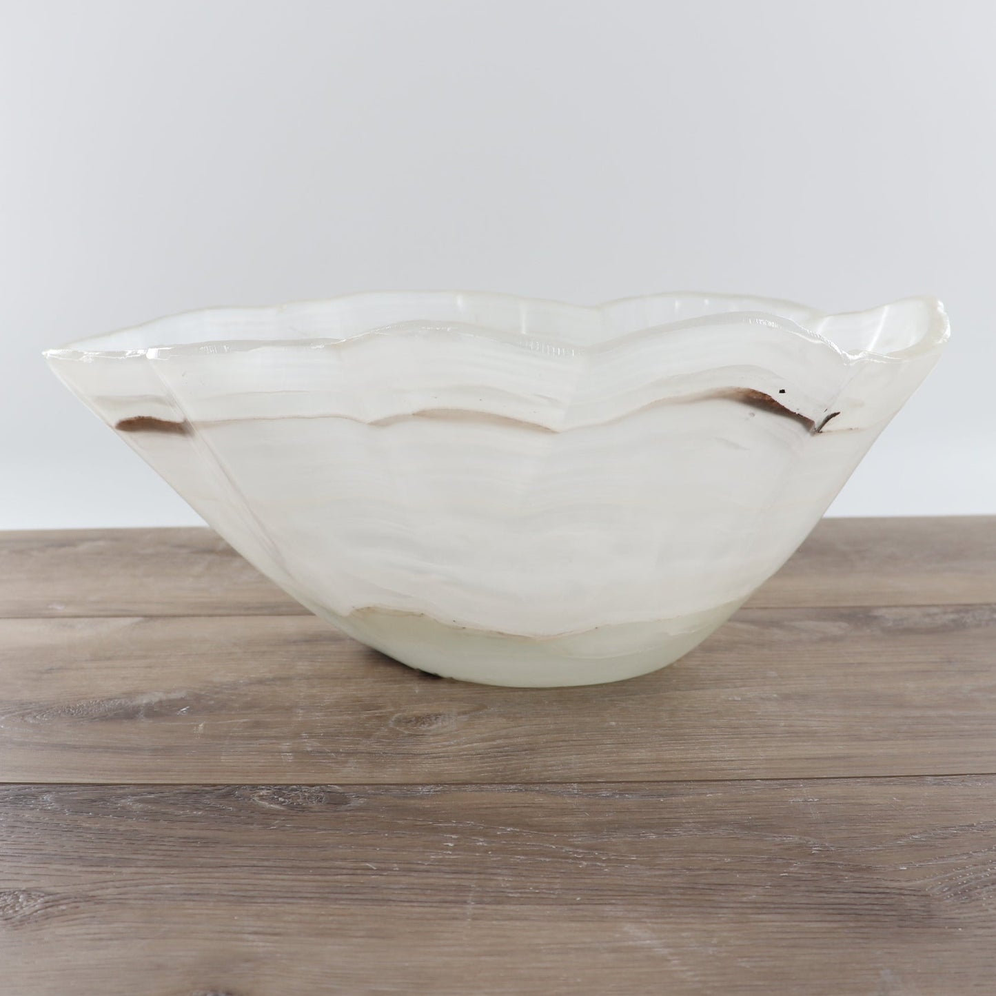 Mexican Onyx/Calcite Bowl 15"
