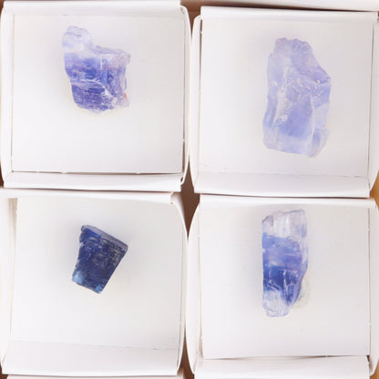 Canadian Blue Halite Rough Set of 9