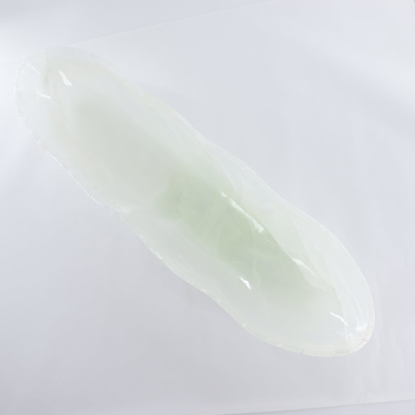 Mexican Onyx/Calcite Canoe Bowl - Expert Wholesale and Supplier of Wholesale Crystals & Bulk Gemstones, ["Bowls","Calcite","canoe","Mexico","onyx"]