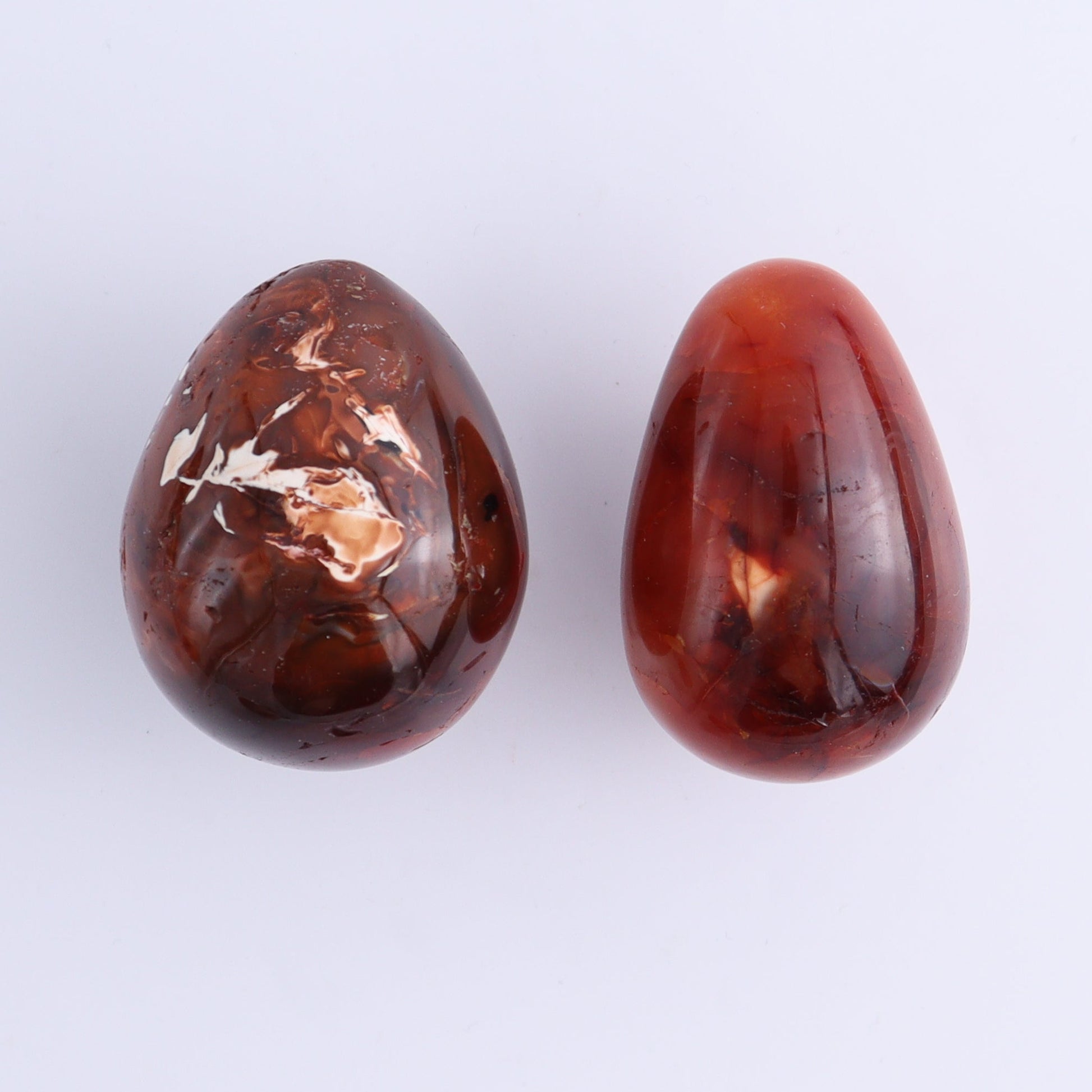 Carnelian Eggs Set of 12 - Expert Wholesale and Supplier of Wholesale Crystals & Bulk Gemstones, ["carnelian","Eggs","Madagascar"]
