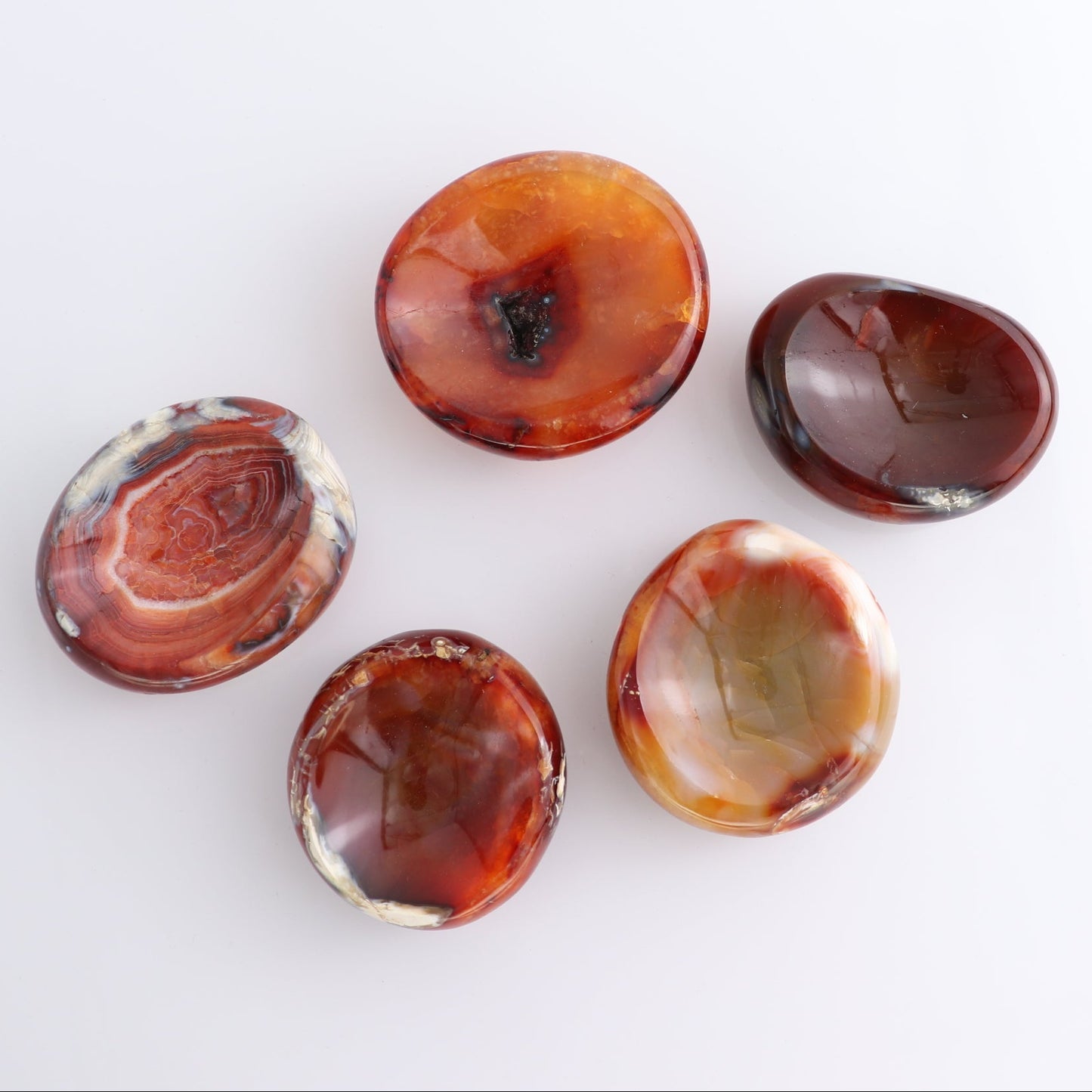 Carnelian Bowls Set of 5