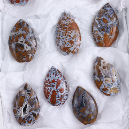 Brecciated Jasper Flames Set of 10 - Expert Wholesale and Supplier of Wholesale Crystals & Bulk Gemstones, ["Brecciated Jasper","flames","Indonesia"]