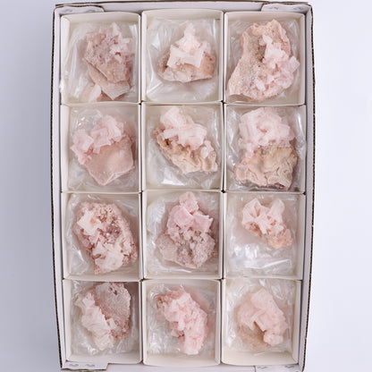 Searles Lake Halite Flat of 12 - Expert Wholesale and Supplier of Wholesale Crystals & Bulk Gemstones, ["Flats","Halite","United States"]