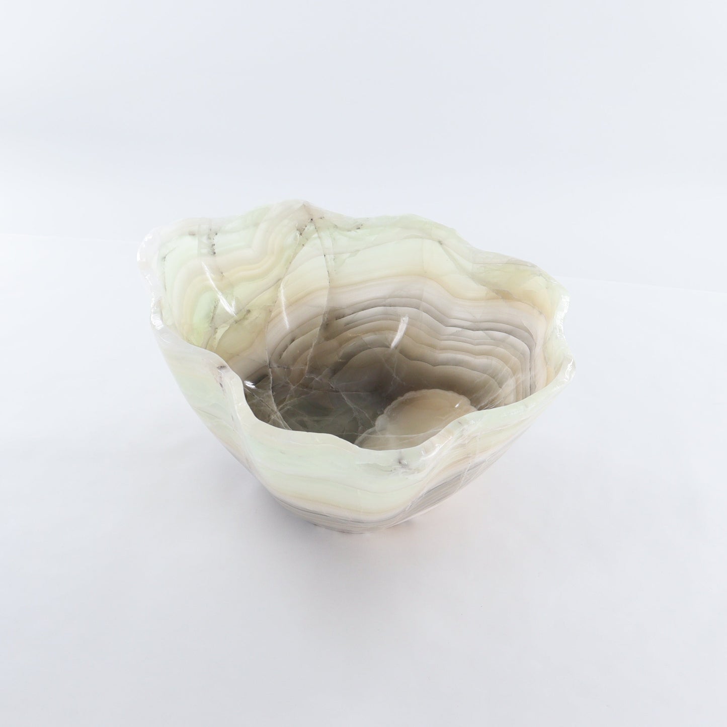 Mexican Onyx/Calcite Bowl - Expert Wholesale and Supplier of Wholesale Crystals & Bulk Gemstones, ["Bowls","Calcite","Mexico","onyx"]