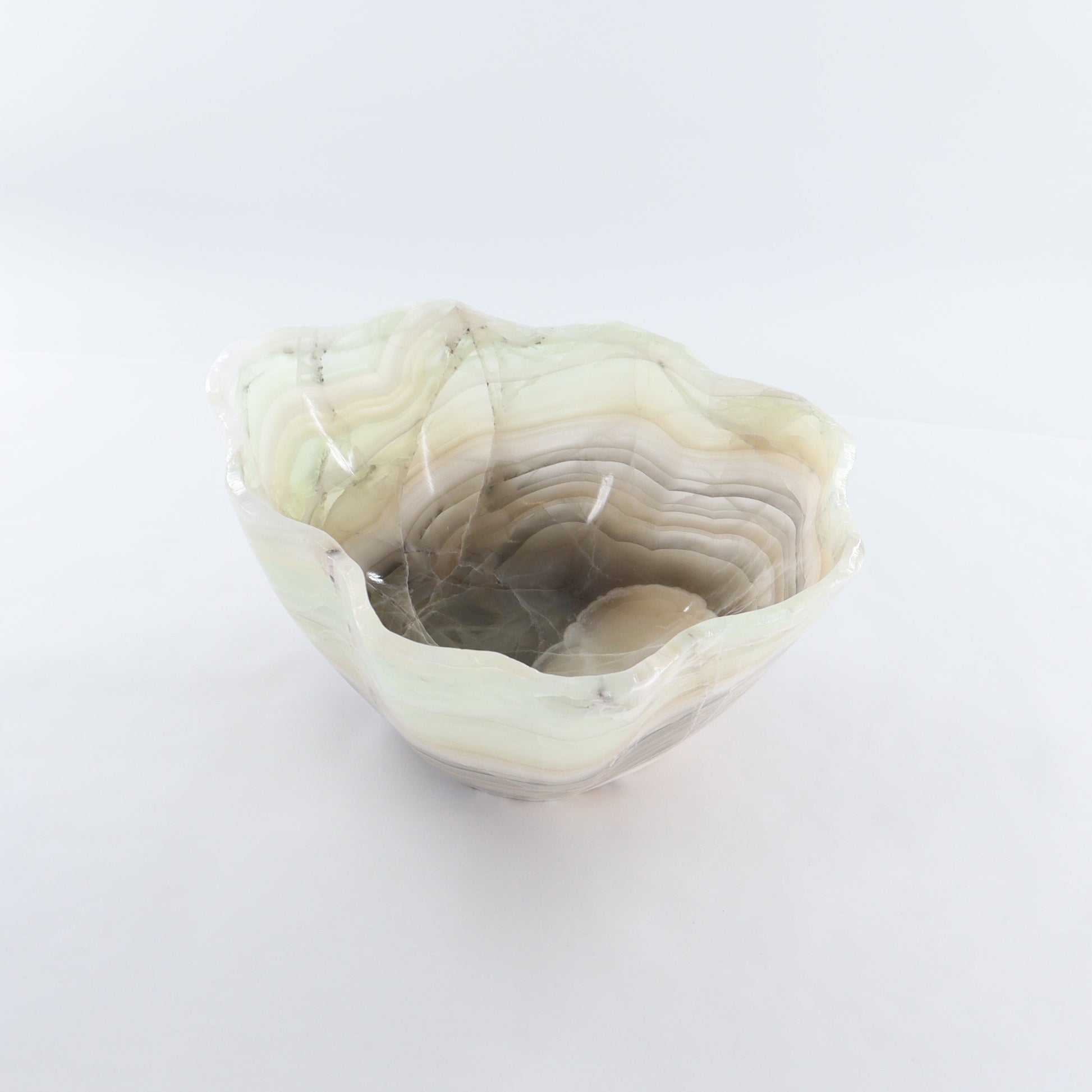 Mexican Onyx/Calcite Bowl - Expert Wholesale and Supplier of Wholesale Crystals & Bulk Gemstones, ["Bowls","Calcite","Mexico","onyx"]