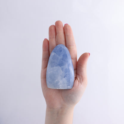 Blue Calcite Set of 4 - Expert Wholesale and Supplier of Wholesale Crystals & Bulk Gemstones, ["Blue Calcite","Calcite","Freeform","Madagascar"]