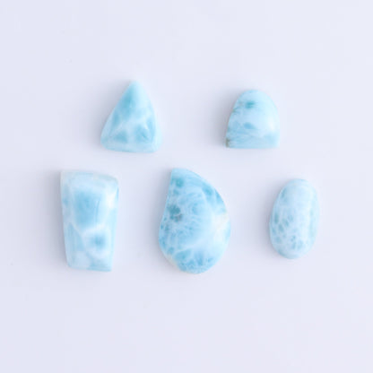 Larmiar Cabs Set of 10 - Expert Wholesale and Supplier of Wholesale Crystals & Bulk Gemstones, ["Cabs","Freeform","Freeforms","Larimar"]