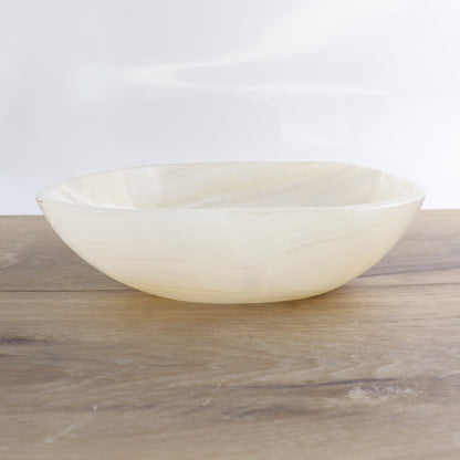Mexican Onyx/Calcite Bowl 10"