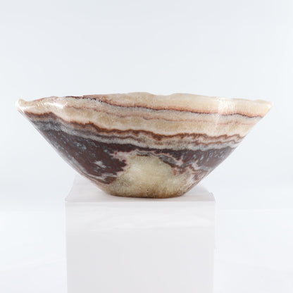 Mexican Onyx/Calcite Bowl 15"