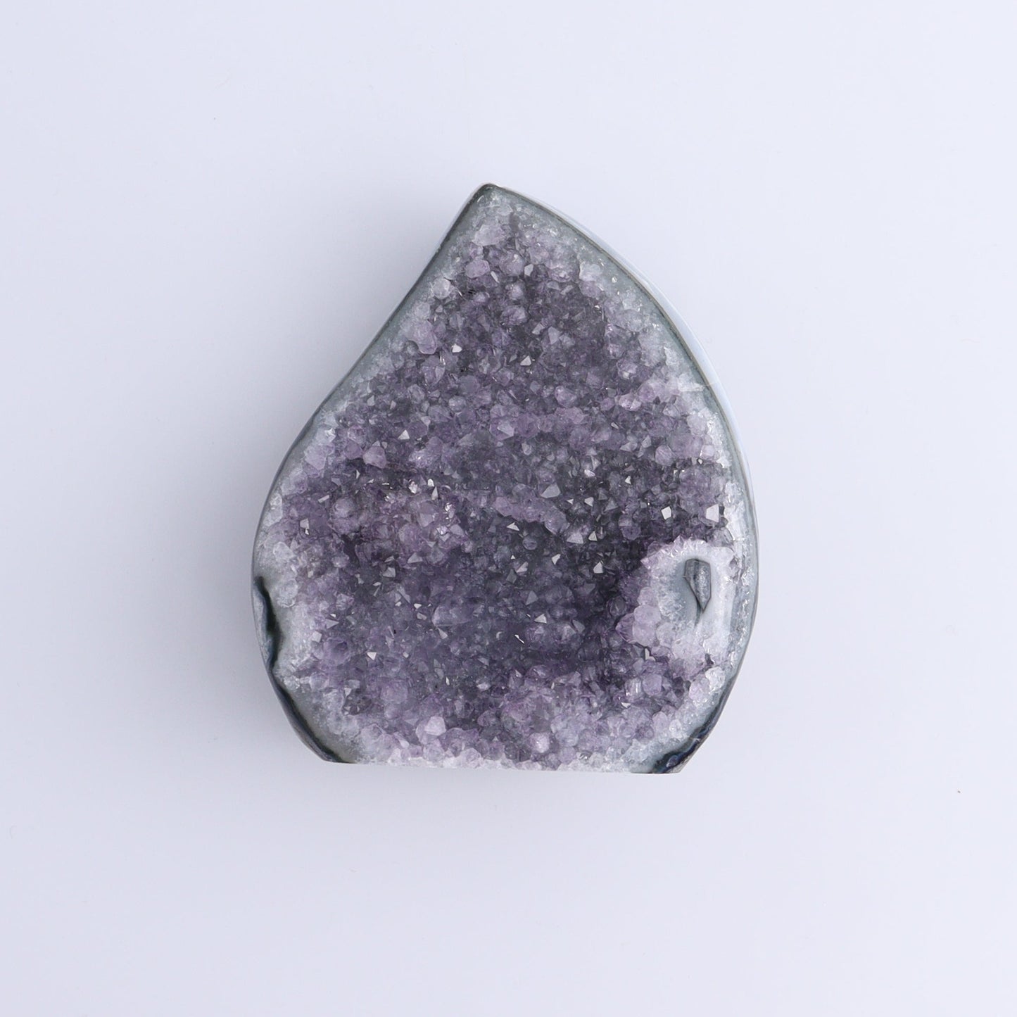 Uruguay Druzy Amethyst Flames Set of 4 - Expert Wholesale and Supplier of Wholesale Crystals & Bulk Gemstones, ["Amethyst","flames","Uruguay"]