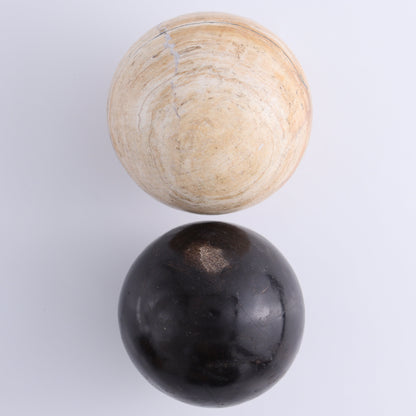 Petrified Wood Spheres Set of 4 - Expert Wholesale and Supplier of Wholesale Crystals & Bulk Gemstones, ["Indonesia","Petrified Wood","Spheres"]