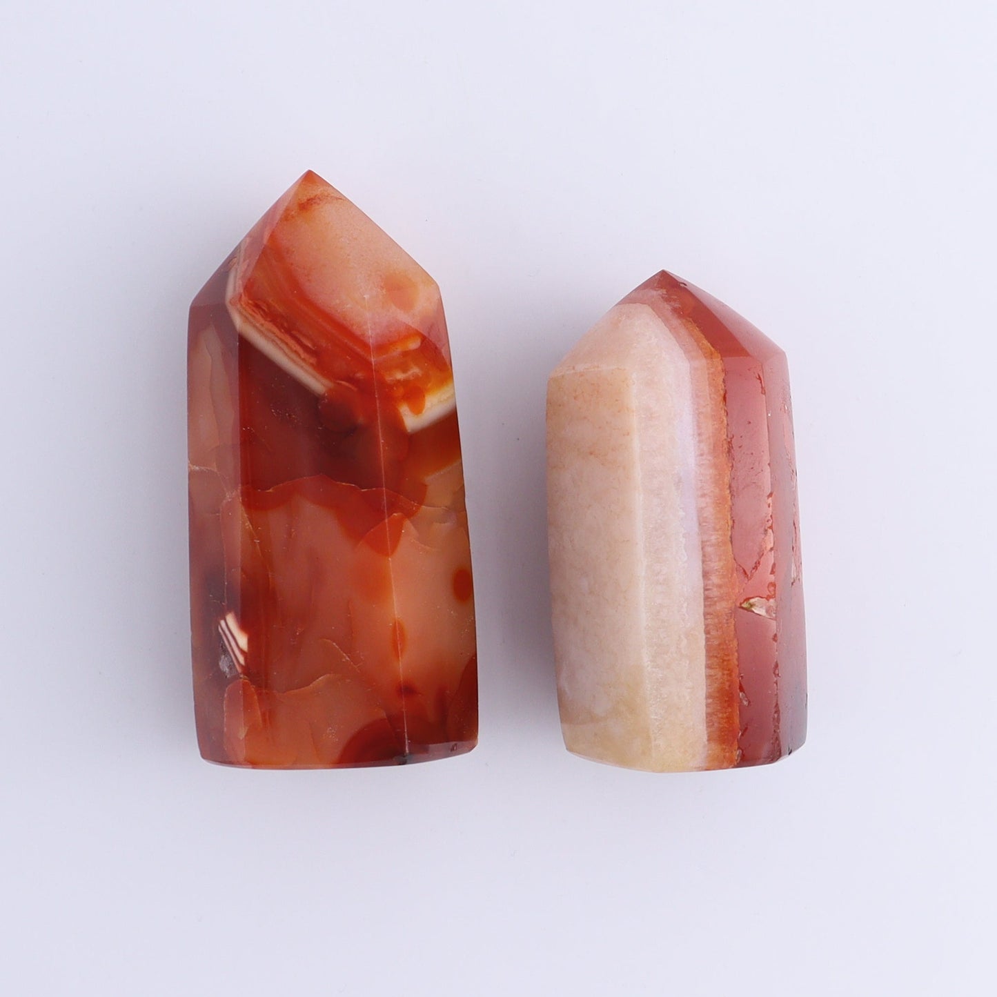 Carnelian Towers Set of 12 - Expert Wholesale and Supplier of Wholesale Crystals & Bulk Gemstones, ["carnelian","Madagascar","Towers"]