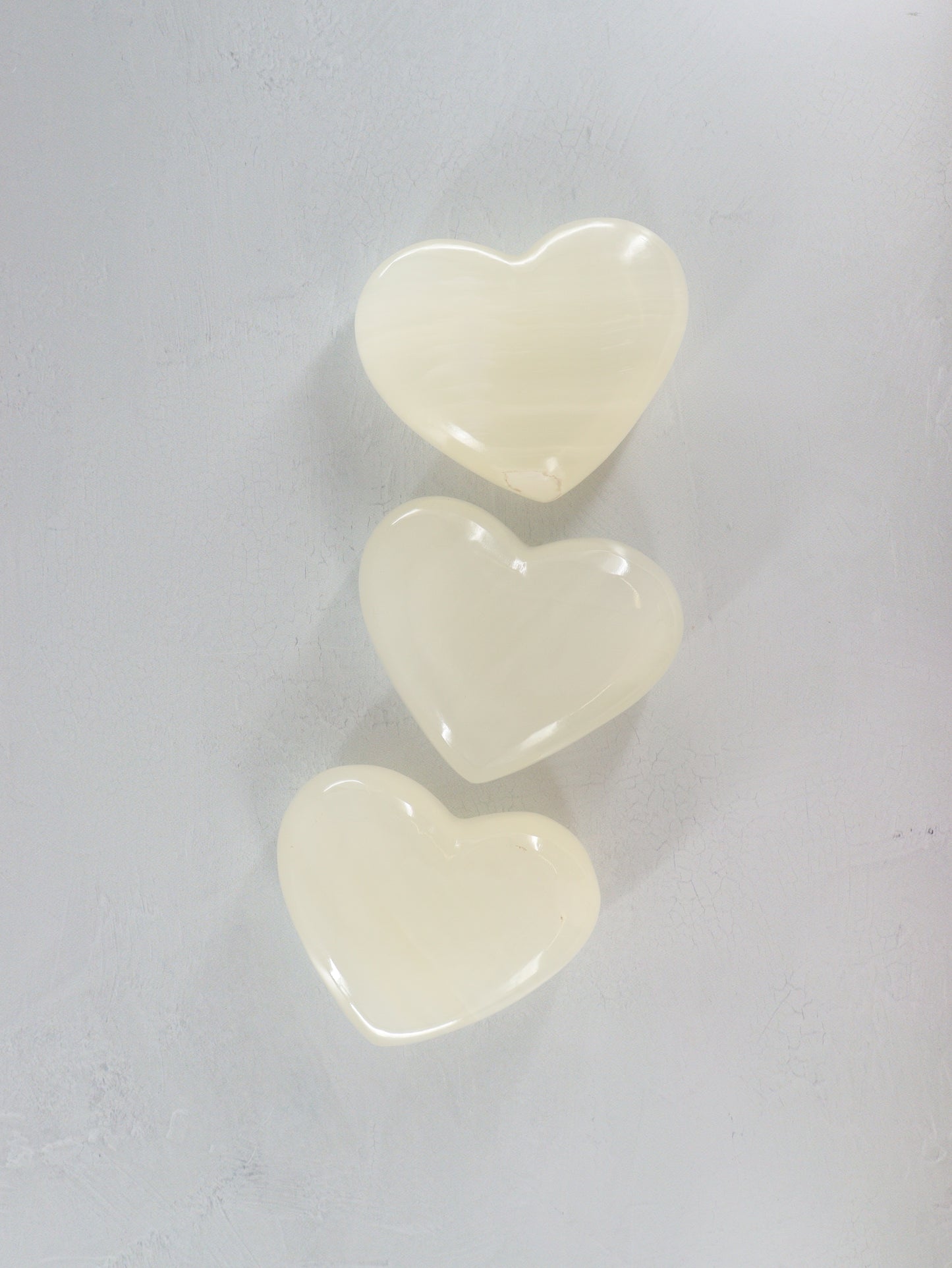 Onyx Hearts Set of 3 - Expert Wholesale and Supplier of Wholesale Crystals & Bulk Gemstones, []