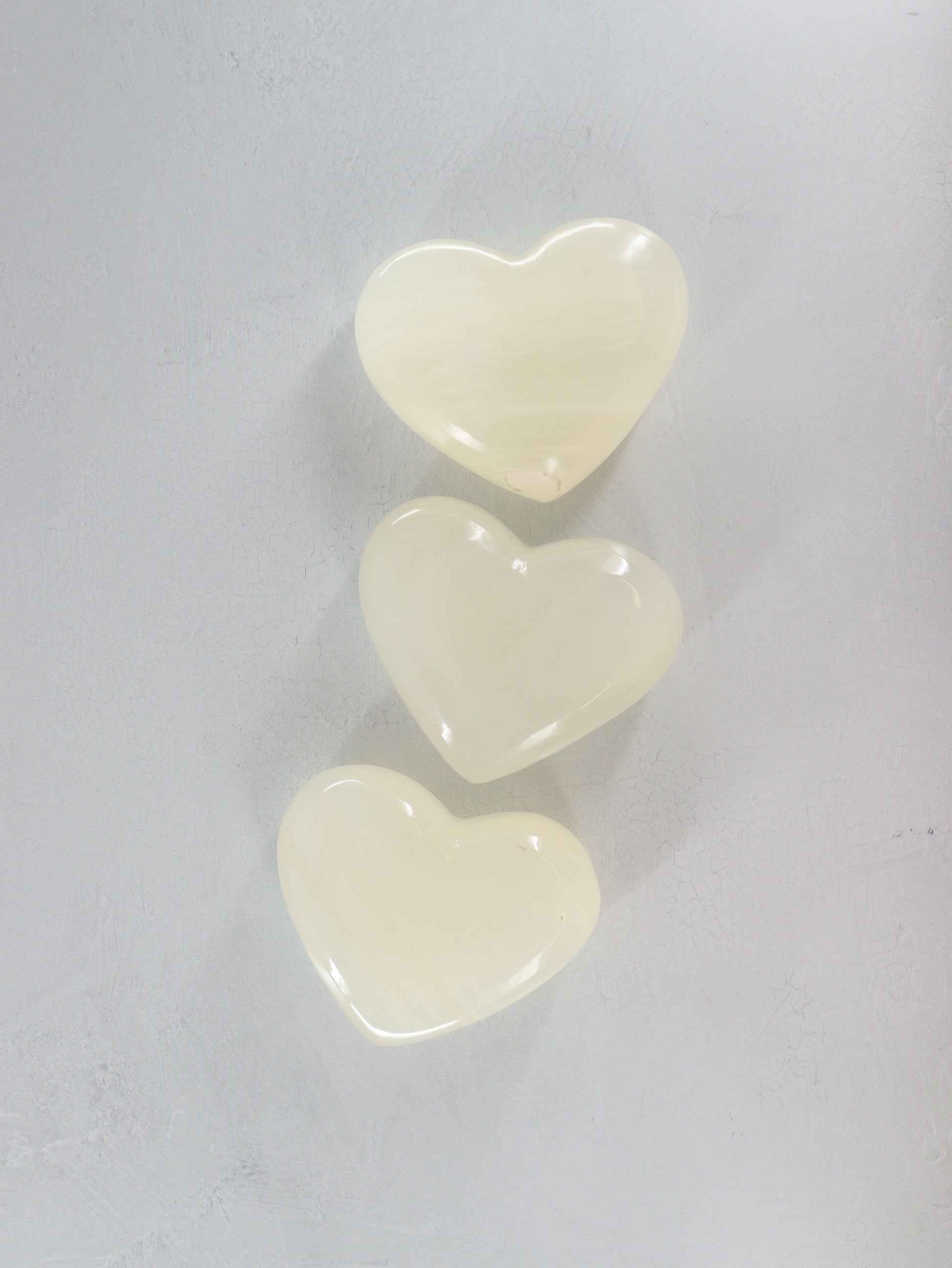 Onyx Hearts Set of 3 - Expert Wholesale and Supplier of Wholesale Crystals & Bulk Gemstones, []