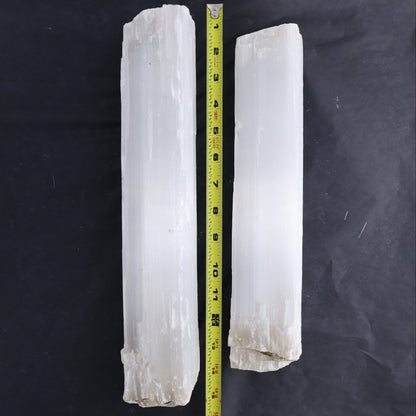 Selenite Logs Set of 2 - Expert Wholesale and Supplier of Wholesale Crystals & Bulk Gemstones, ["logs","selenite"]