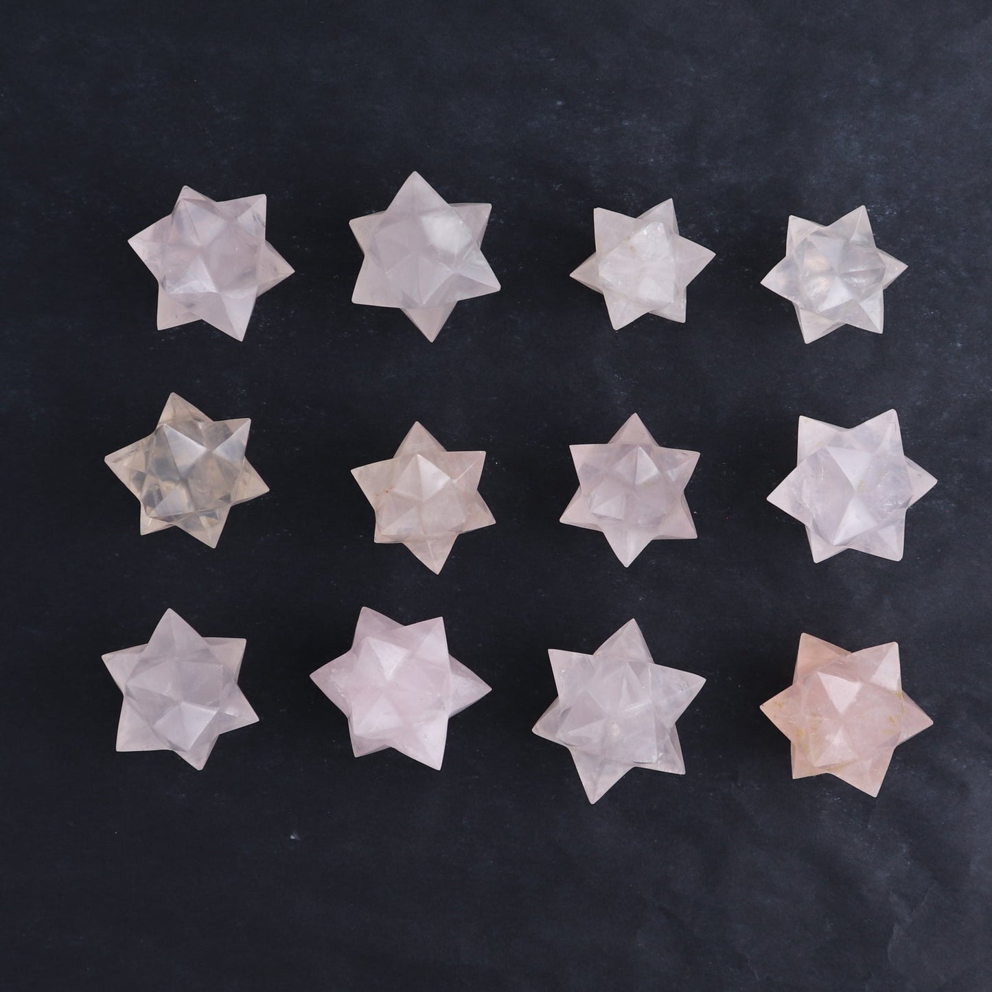Mixed Stones Stars Set of 27