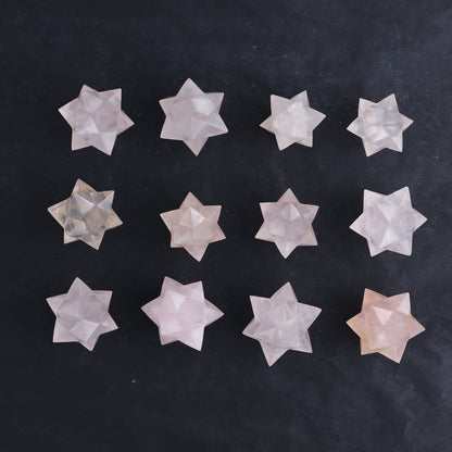 Mixed Stones Stars Set of 27