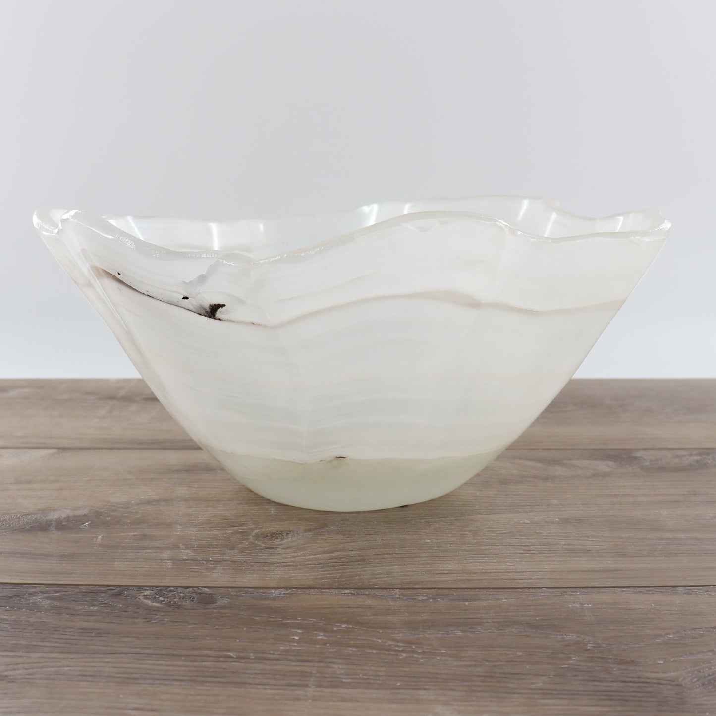 Mexican Onyx/Calcite Bowl 15"