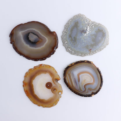 Agate Slices Set of 12 - Expert Wholesale and Supplier of Wholesale Crystals & Bulk Gemstones, ["Agate","Slices and Slabs"]