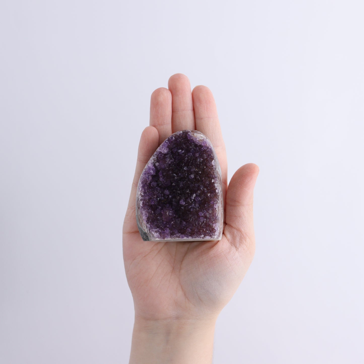Uruguay Amethyst Set of 4 - Expert Wholesale and Supplier of Wholesale Crystals & Bulk Gemstones, ["Amethyst","Cut Base","Uruguay"]