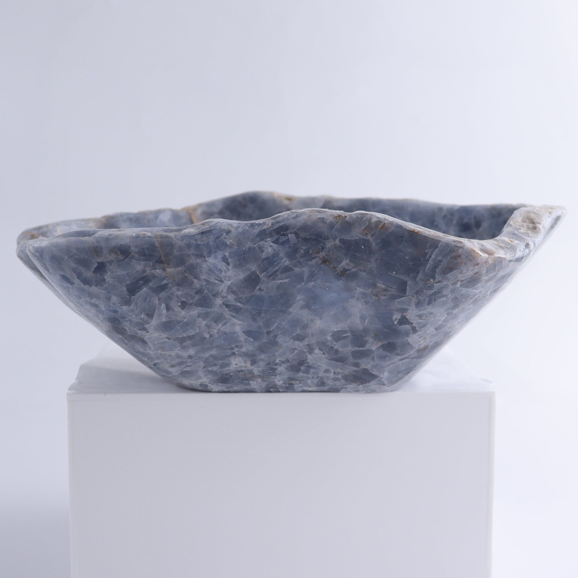 Blue Calcite Bowl - Expert Wholesale and Supplier of Wholesale Crystals & Bulk Gemstones, ["Blue Calcite","bowl","Bowls","Calcite","Mexico"]