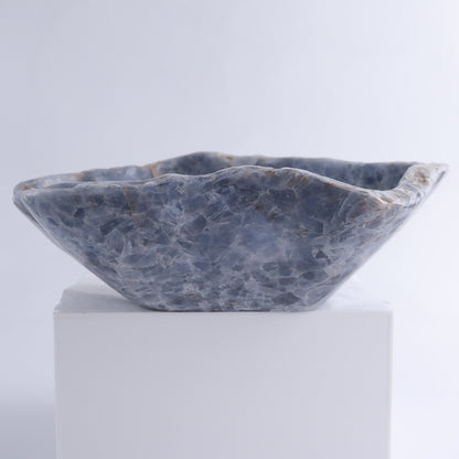 Blue Calcite Bowl - Expert Wholesale and Supplier of Wholesale Crystals & Bulk Gemstones, ["Blue Calcite","bowl","Bowls","Calcite","Mexico"]