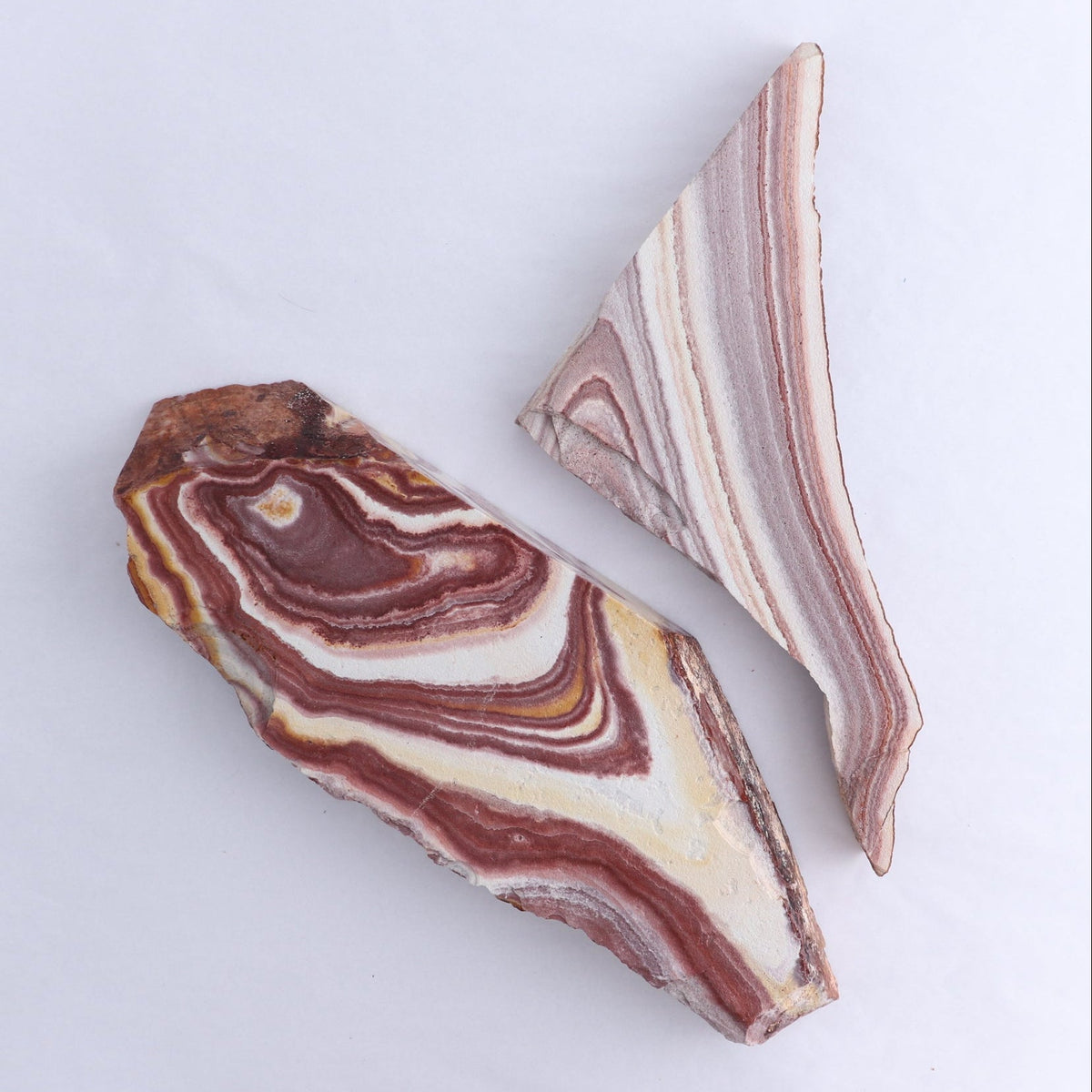 Rhyolite Slabs Set of 2