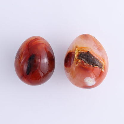 Carnelian Eggs Set of 12 - Expert Wholesale and Supplier of Wholesale Crystals & Bulk Gemstones, ["carnelian","Eggs","Madagascar"]