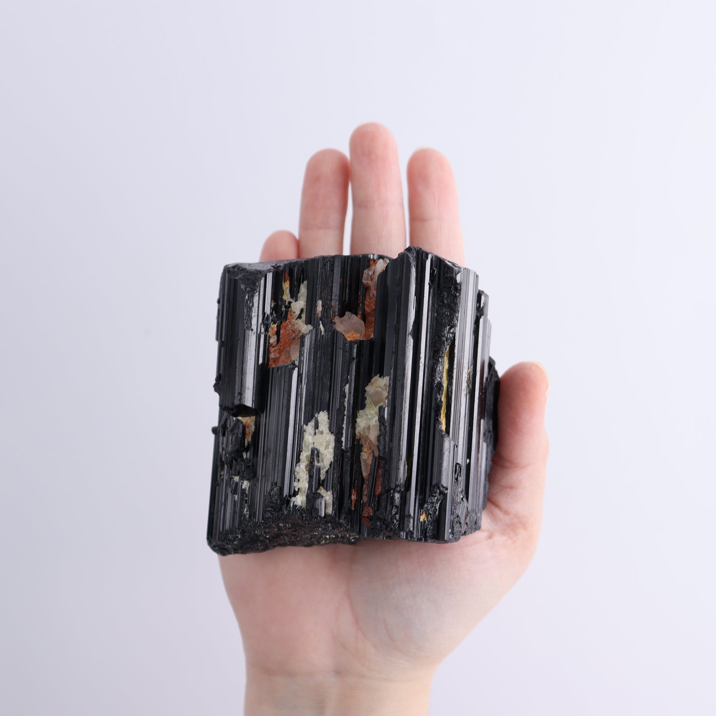 Black Tourmaline Roughs Set of 4 - Expert Wholesale and Supplier of Wholesale Crystals & Bulk Gemstones, ["Black Tourmaline","Madagascar","Rough","Tourmaline"]