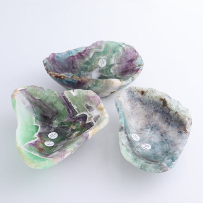 Fluorite Bowls Set of 3 - Expert Wholesale and Supplier of Wholesale Crystals & Bulk Gemstones, ["Bowls","Fluorite","Mexico"]