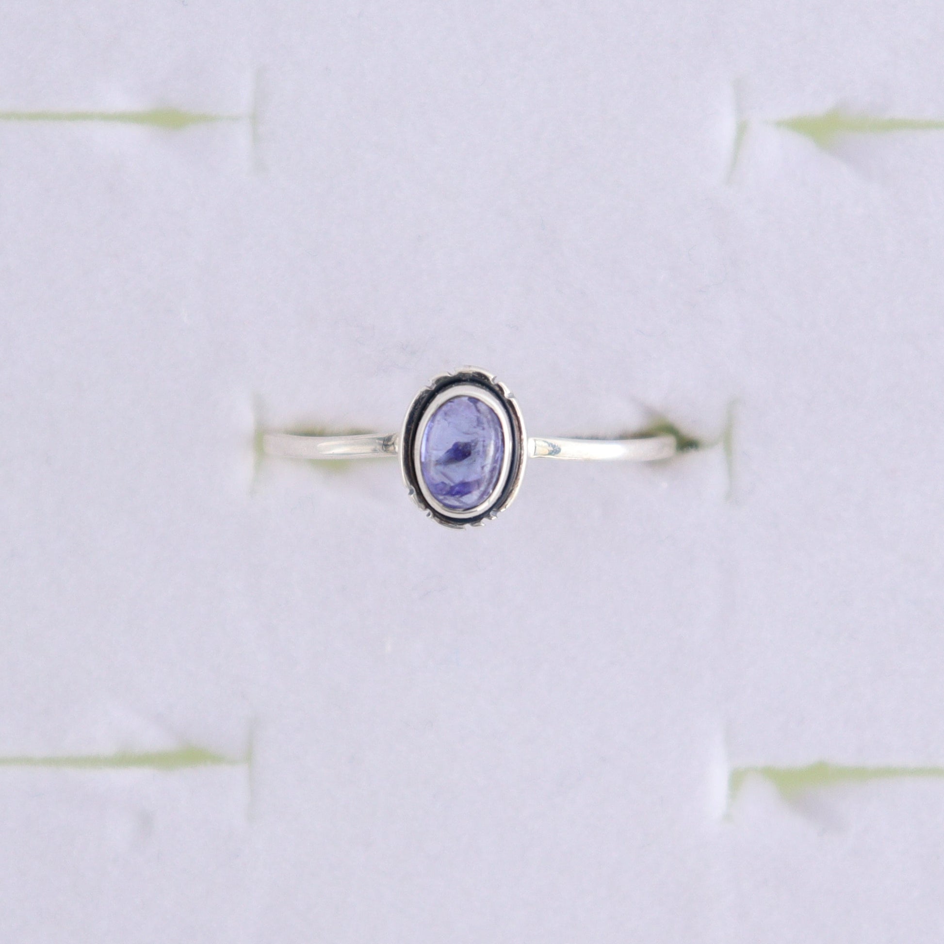 Tanzinite Rings Set of 5 (Ring Holders Not Included) - Expert Wholesale and Supplier of Wholesale Crystals & Bulk Gemstones, ["Ring","rings","sterling silver","Tanzinite"]