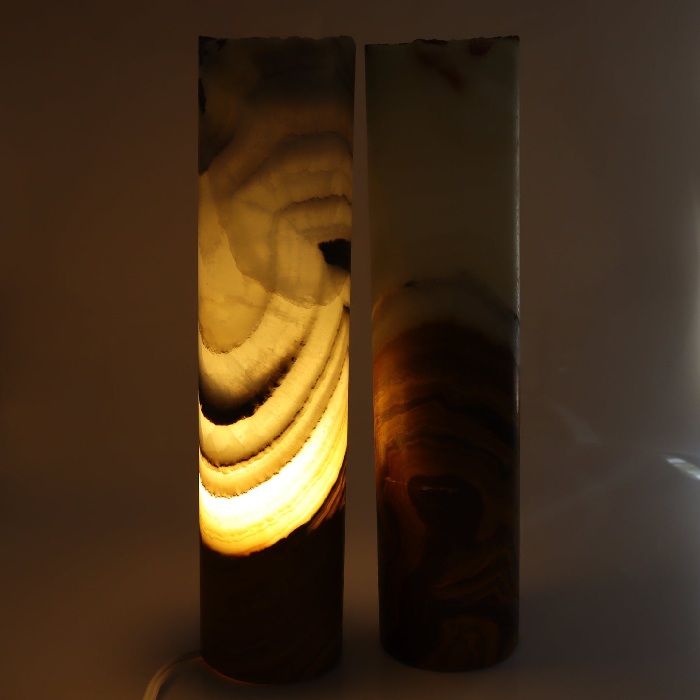 Onyx Lamps Set of 2 - Expert Wholesale and Supplier of Wholesale Crystals & Bulk Gemstones, ["Lamps","Mexico","onyx"]
