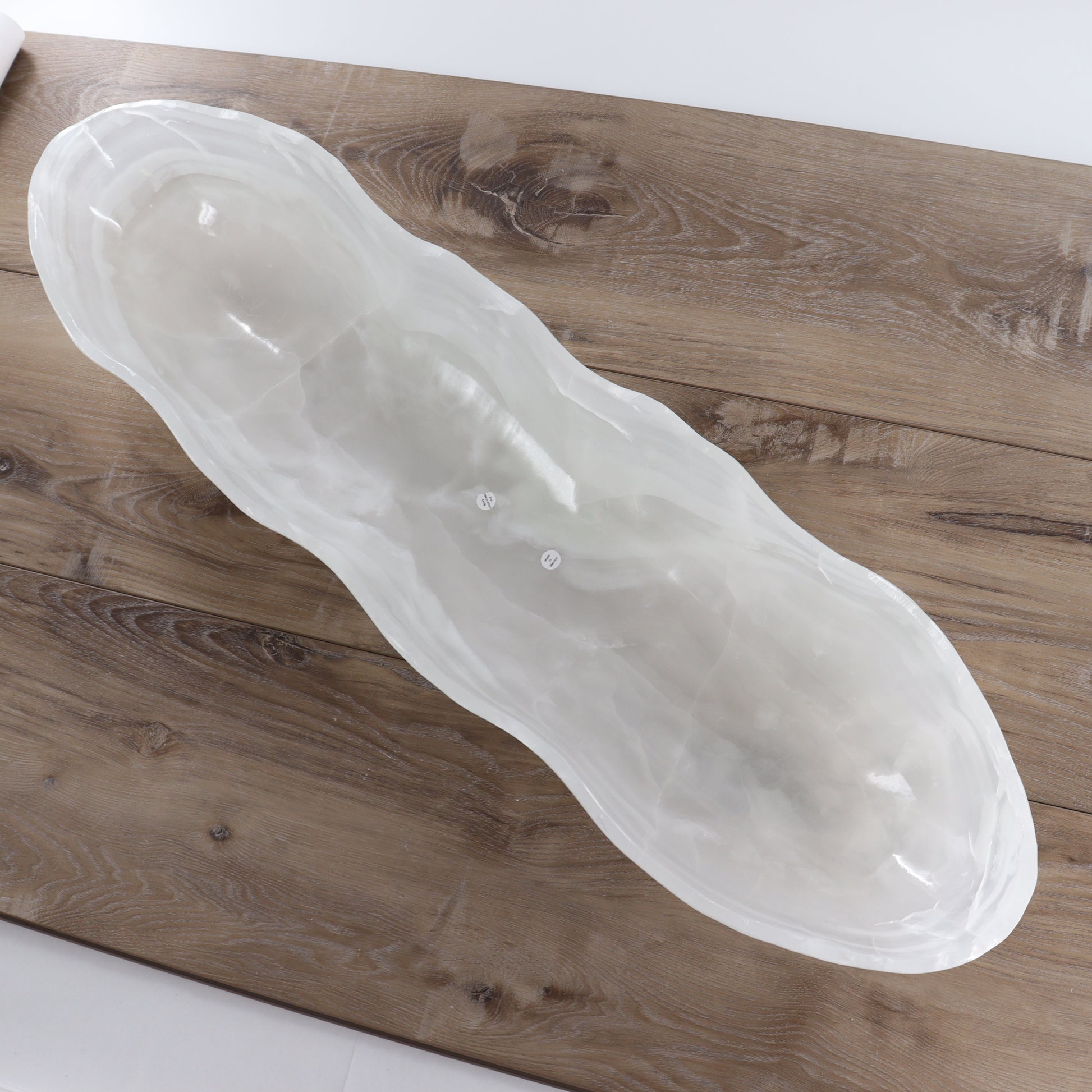 Mexican Onyx/Calcite Canoe Bowl - Expert Wholesale and Supplier of Wholesale Crystals & Bulk Gemstones, ["Bowls","Calcite","canoe","Mexico","onyx"]