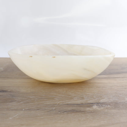 Mexican Onyx/Calcite Bowl 10"