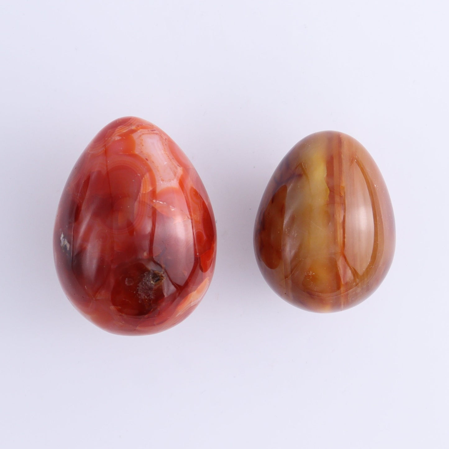 Carnelian Eggs Set of 12 - Expert Wholesale and Supplier of Wholesale Crystals & Bulk Gemstones, ["carnelian","Eggs","Madagascar"]