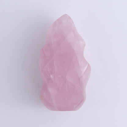 Rose Quartz Flames Set of 4 - Expert Wholesale and Supplier of Wholesale Crystals & Bulk Gemstones, ["flames","Madagascar","Quartz","Rose Quartz"]