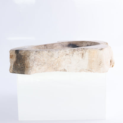 Petrified Wood Bowls Set of 2 - Expert Wholesale and Supplier of Wholesale Crystals & Bulk Gemstones, ["Bowls","Indonesia","Petrified Wood"]