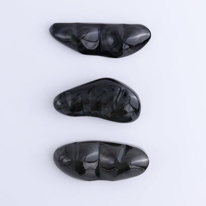Rainbow Obsidian Heart Set of 3 - Expert Wholesale and Supplier of Wholesale Crystals & Bulk Gemstones, ["Hearts","Mexico","Obsidian","Rainbow Obsidian"]