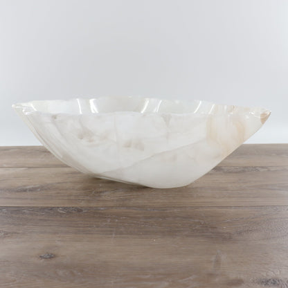 Mexican Onyx/Calcite Bowl 15"