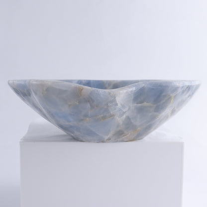 Blue Calcite Bowl - Expert Wholesale and Supplier of Wholesale Crystals & Bulk Gemstones, ["Blue Calcite","bowl","Bowls","Calcite","Mexico"]