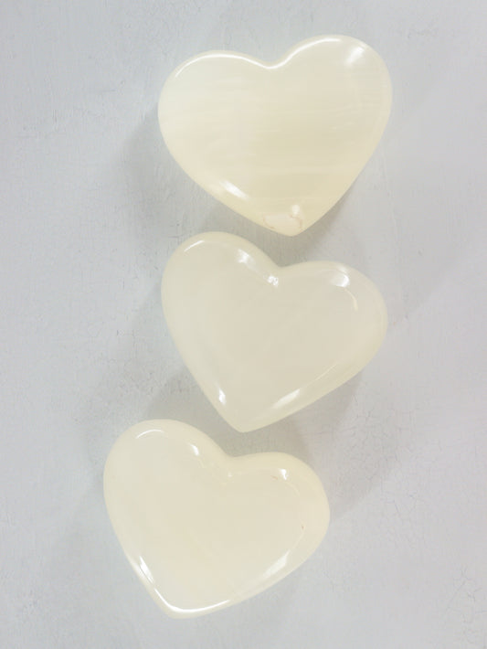 Onyx Hearts Set of 3 - Expert Wholesale and Supplier of Wholesale Crystals & Bulk Gemstones, []