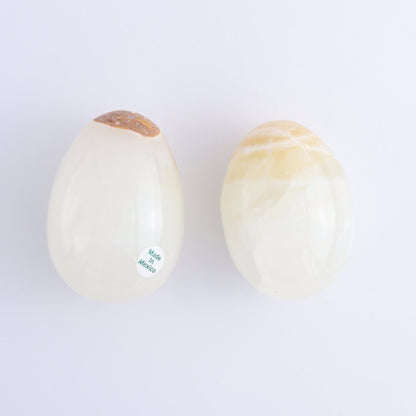 White Onyx Eggs Set of 6 - Expert Wholesale and Supplier of Wholesale Crystals & Bulk Gemstones, ["Calcite","Eggs","Mexico"]