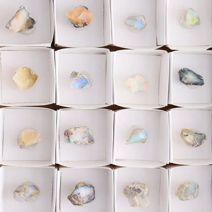 Ethiopian Opal Set of 24 - Expert Wholesale and Supplier of Wholesale Crystals & Bulk Gemstones, ["Ethiopia","ethiopian opal","Opal"]