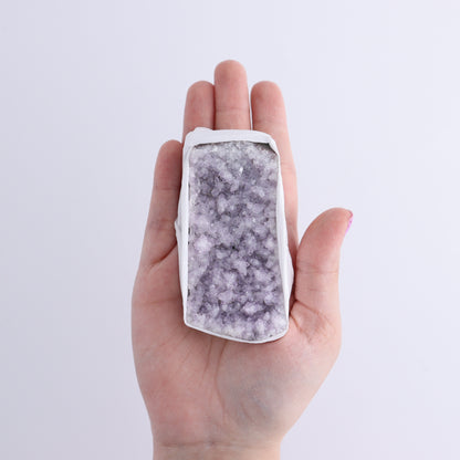 Uruguay Rainbow Amethyst Clusters Flat of 12 - Expert Wholesale and Supplier of Wholesale Crystals & Bulk Gemstones, ["Amethyst","Clusters","Rainbow Amethyst","Sugar Rainbow Amethyst","Uruguay"]