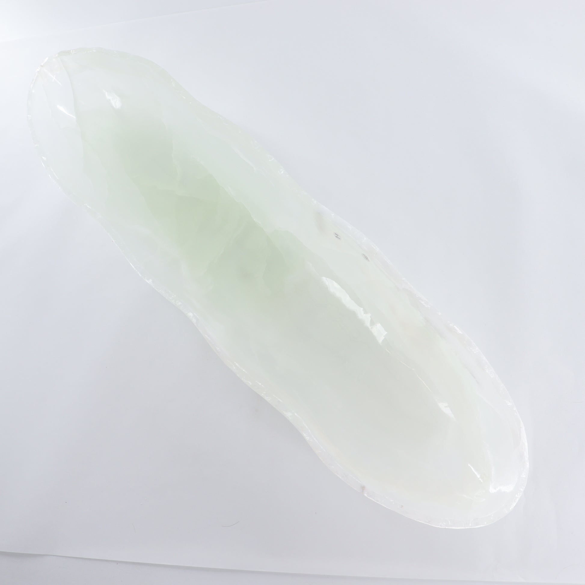 Mexican Onyx/Calcite Canoe Bowl - Expert Wholesale and Supplier of Wholesale Crystals & Bulk Gemstones, ["Bowls","Calcite","canoe","Mexico","onyx"]