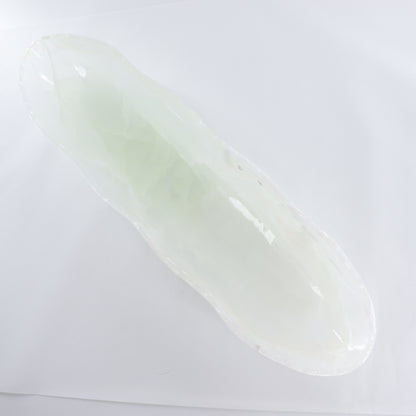 Mexican Onyx/Calcite Canoe Bowl - Expert Wholesale and Supplier of Wholesale Crystals & Bulk Gemstones, ["Bowls","Calcite","canoe","Mexico","onyx"]