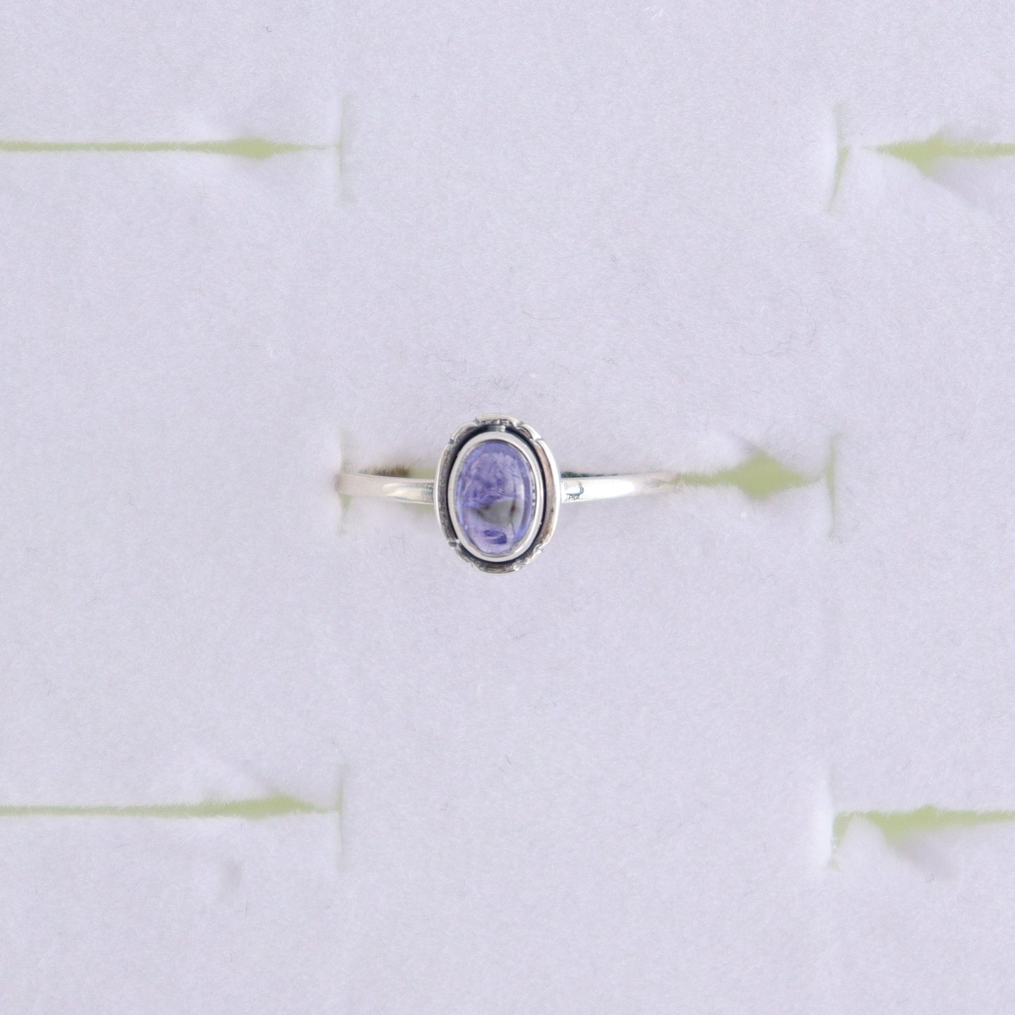 Tanzinite Rings Set of 5 (Ring Holders Not Included) - Expert Wholesale and Supplier of Wholesale Crystals & Bulk Gemstones, ["Ring","rings","sterling silver","Tanzinite"]
