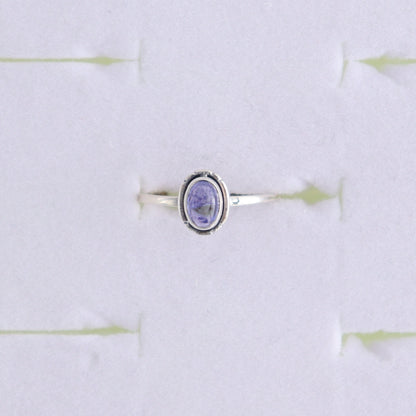 Tanzinite Rings Set of 5 (Ring Holders Not Included) - Expert Wholesale and Supplier of Wholesale Crystals & Bulk Gemstones, ["Ring","rings","sterling silver","Tanzinite"]